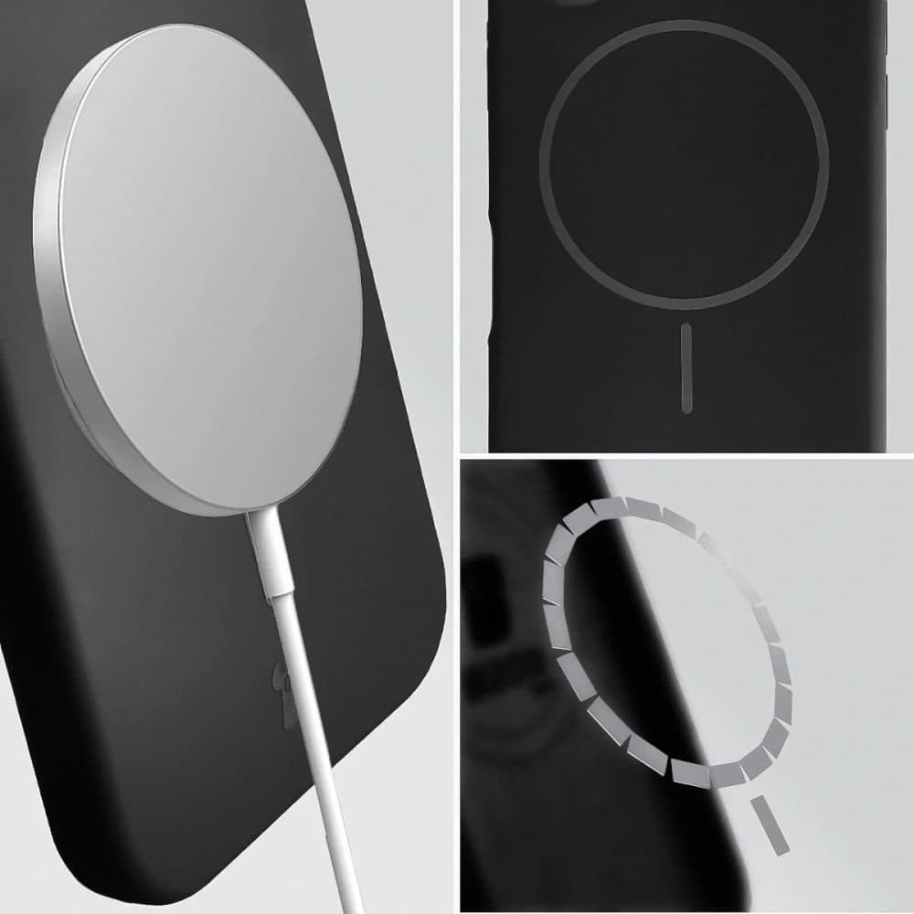 Bizon Soft Case Magnetisch Samsung Galaxy S24 Ultra schwarz - 4