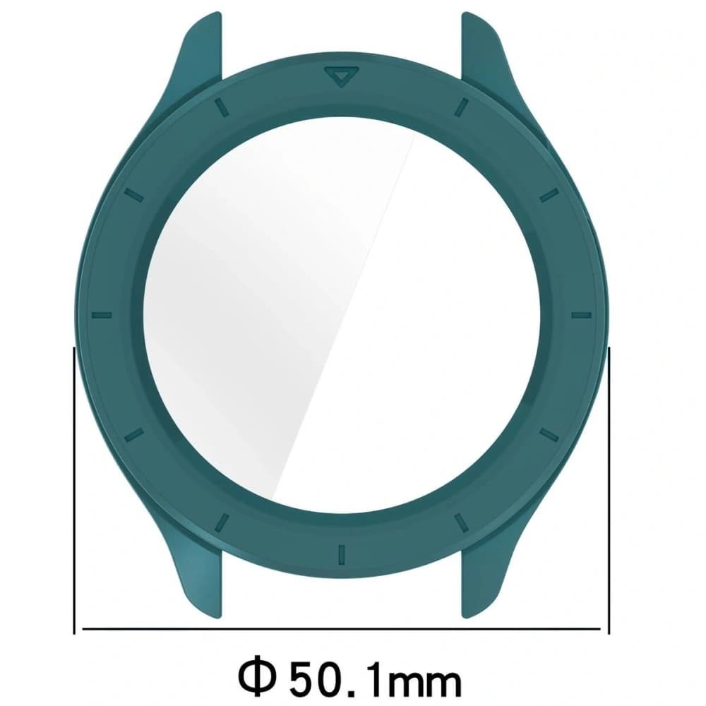 Ceas Bizon Case+Glass pentru Xiaomi Watch S4 verde - 2