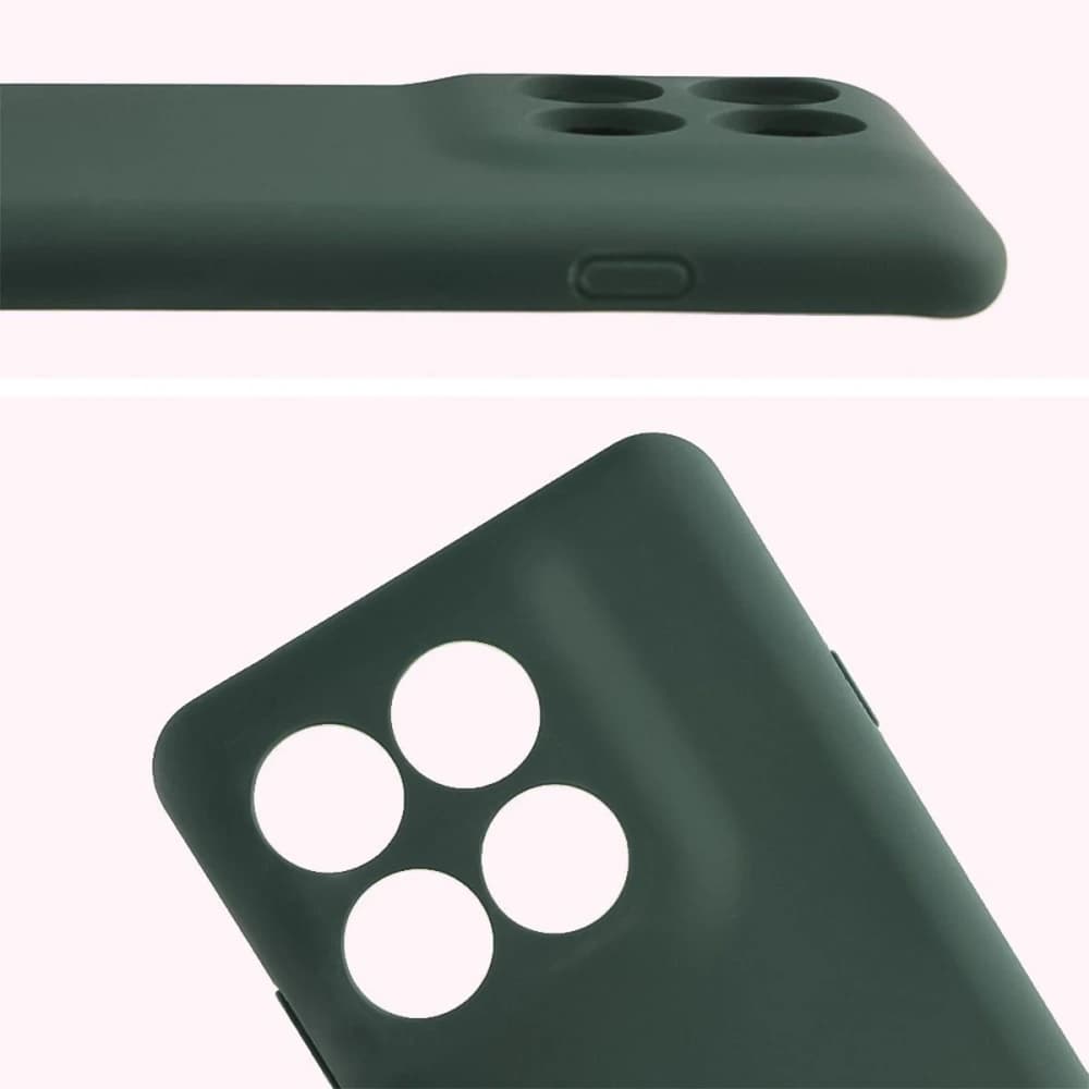 Husă soft Bizon pentru Motorola Edge 60 Pro, verde închis - 5