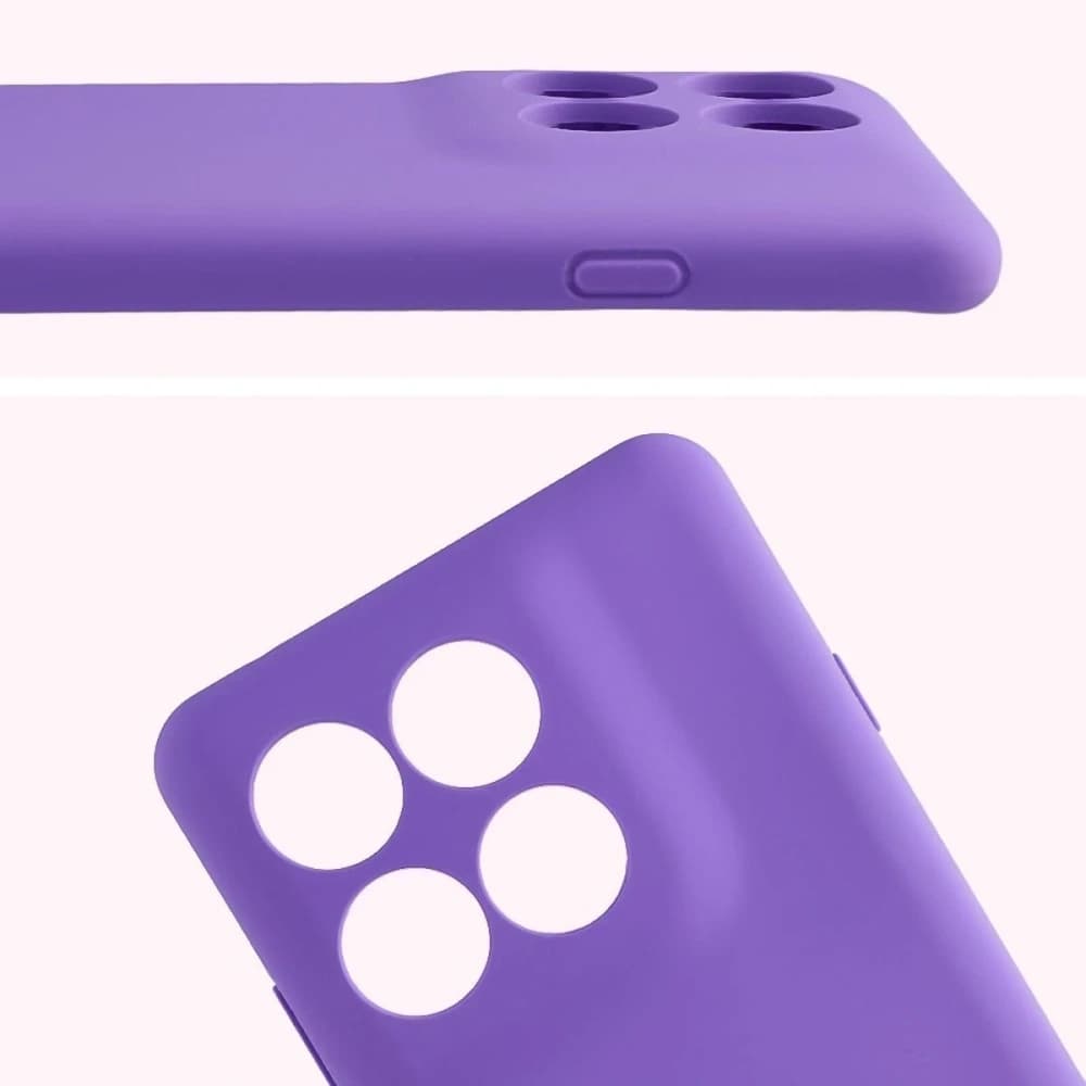 Husa de protecție Bizon Soft pentru Motorola Edge 60 Pro, mov - 5