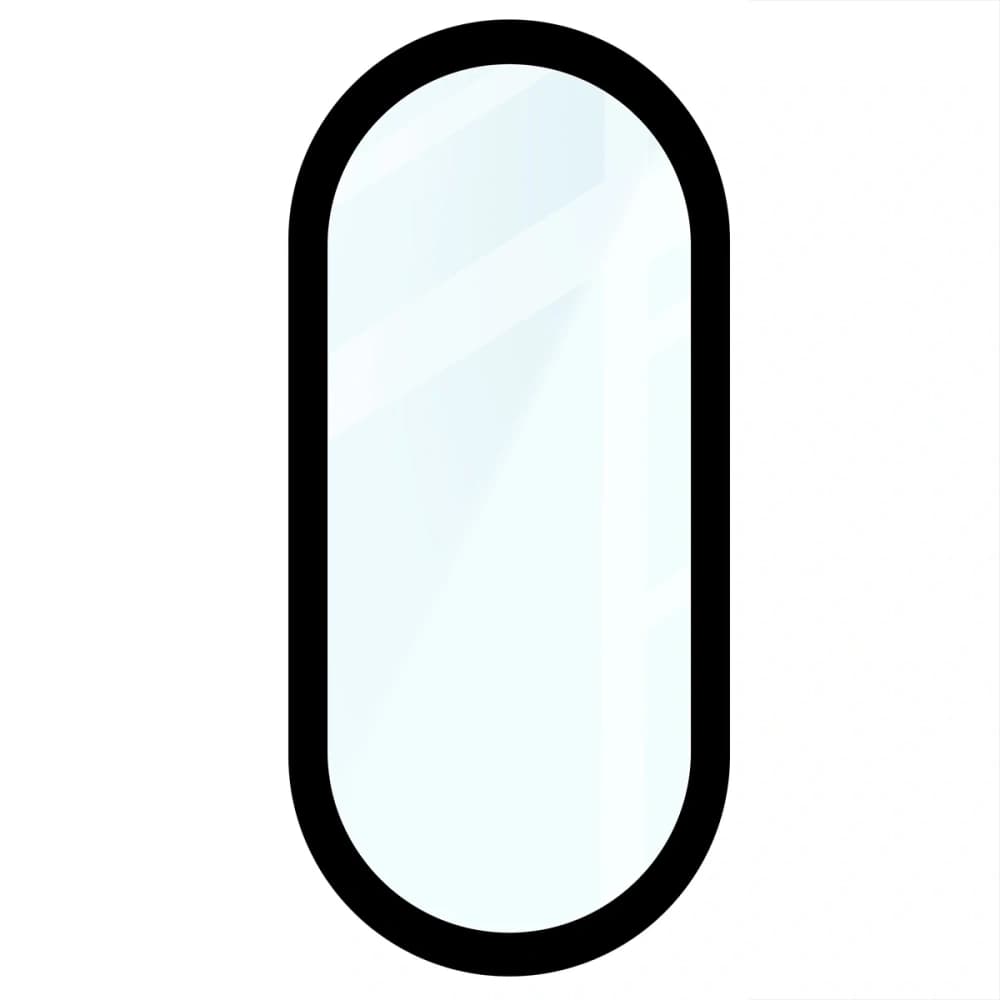 Bizon Glass Watch Edge Hybrid Xiaomi Smart Band 10 black - 4