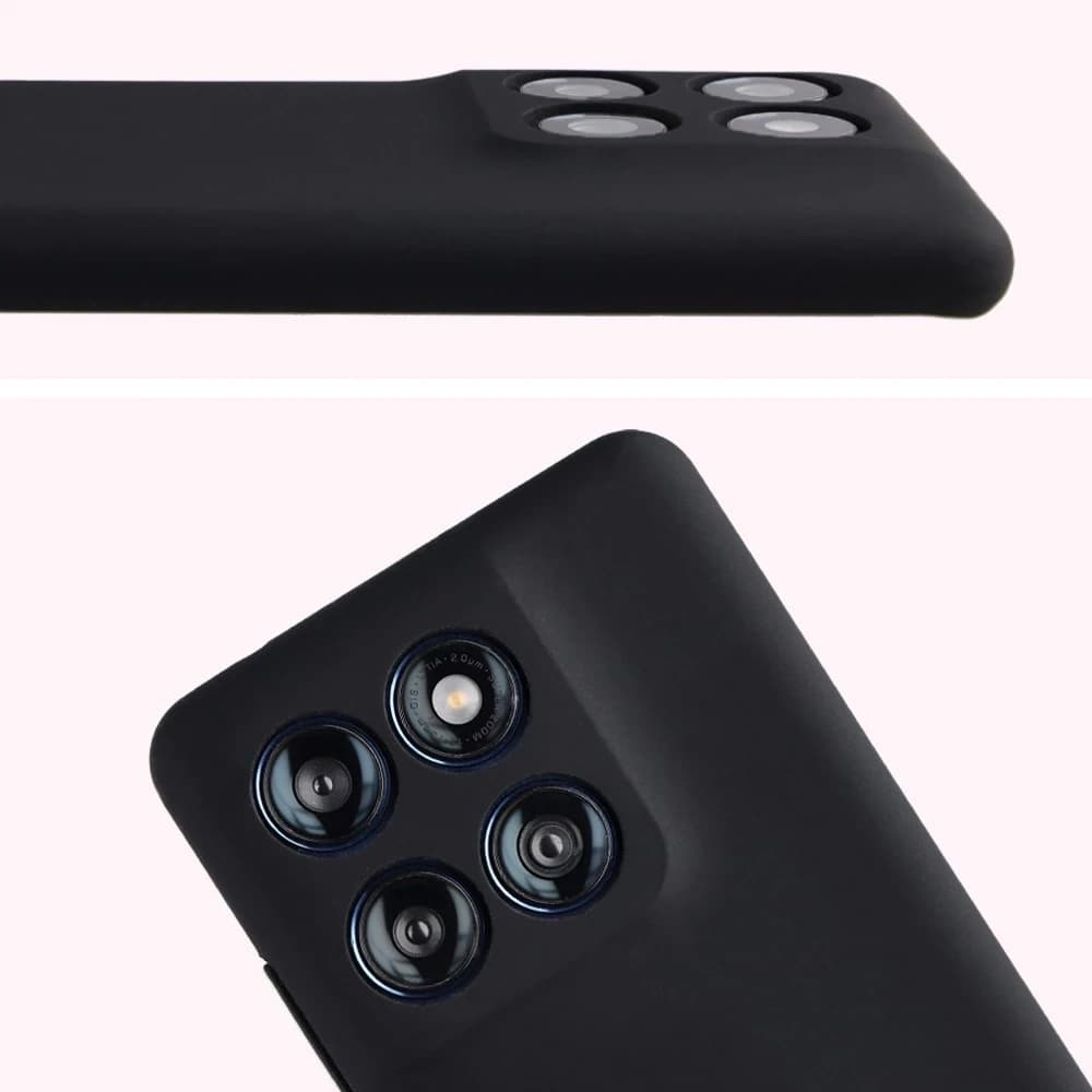 Husă moale Bizon pentru Motorola Edge 60 Fusion / 60 negru - 5