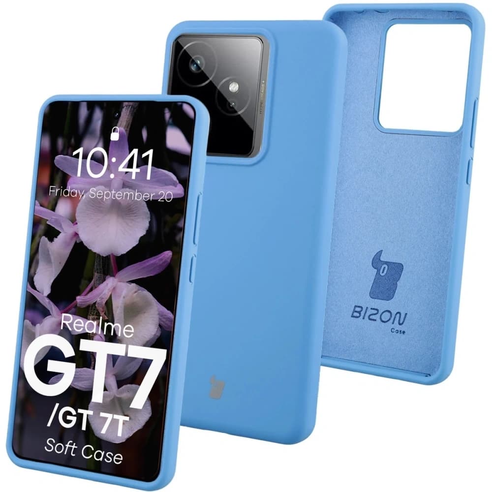 Bizon Soft Case Realme GT 7 / 7T modrá