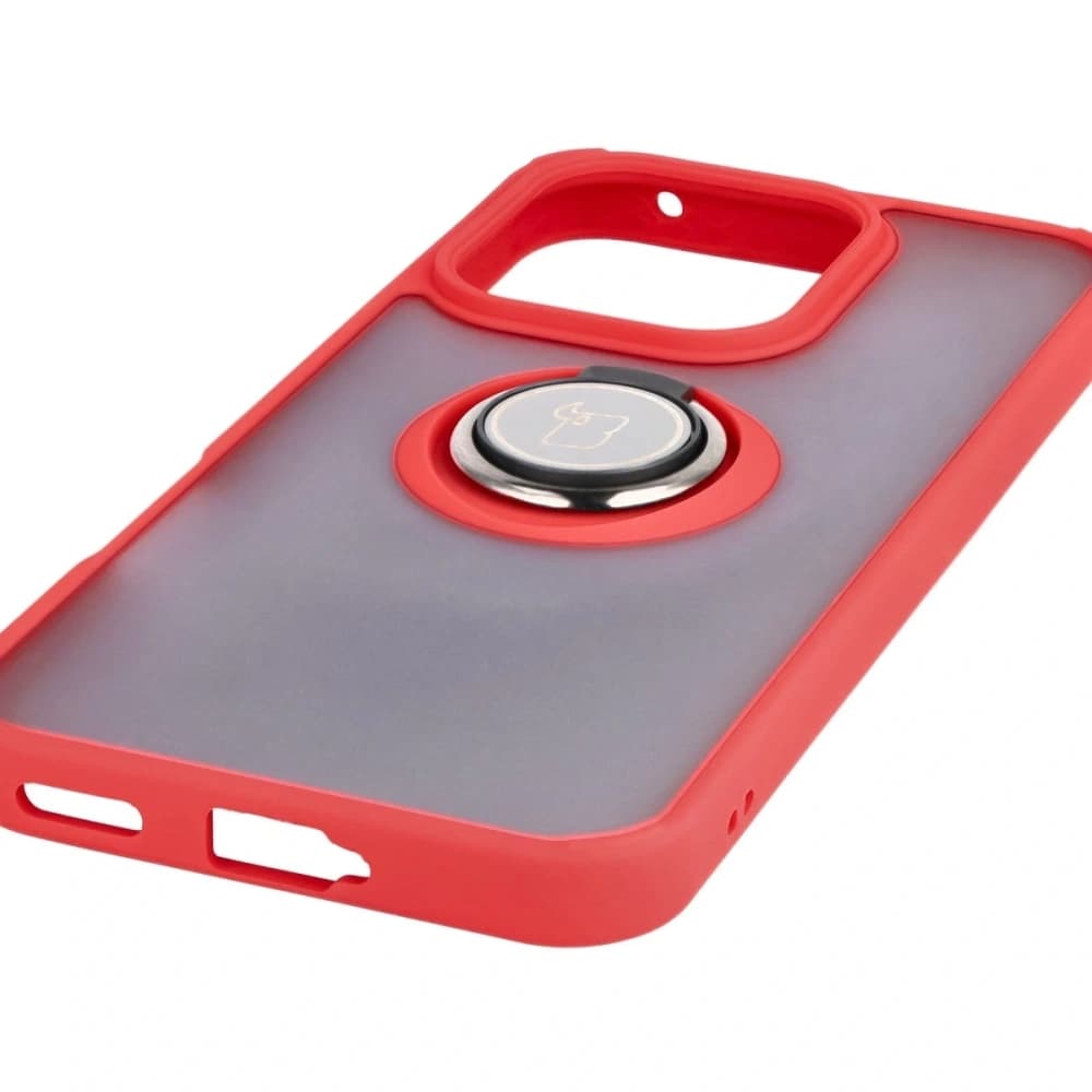 Bizon Eset Hibrid Gyűrű Honor 400 Lite füstös vörös kerettel - 5