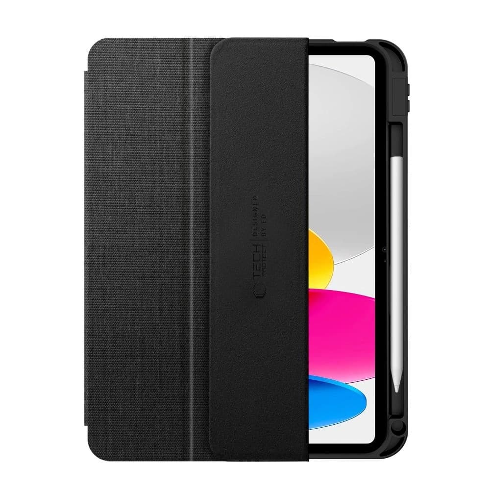 Tech-Protect SmartCase Pen Canvas Apple iPad 10,9" 2022 / 11" 2025 Obsidian Schwarz - 3