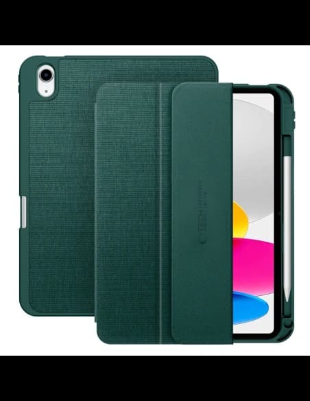 Tech-Protect SmartCase Pen Canvas Apple iPad 10.9" 2022 / 11" 2025 Moss Green