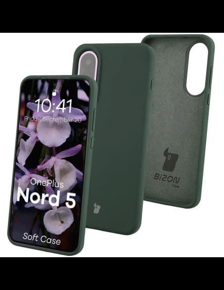 Bizon Soft Case OnePlus Nord 5 dunkelgrün