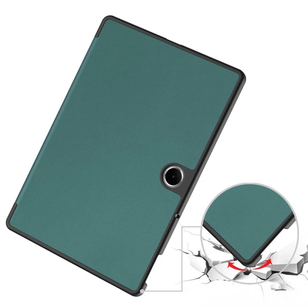 Bizon Case Tab Croc OnePlus Pad Lite / Oppo Pad SE verde închis - 3