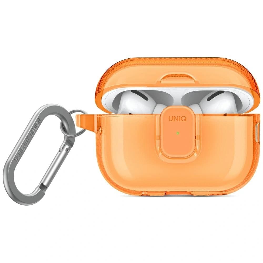UNIQ Glase Pro Apple AirPods Pro 2 Lock Case orange - 1