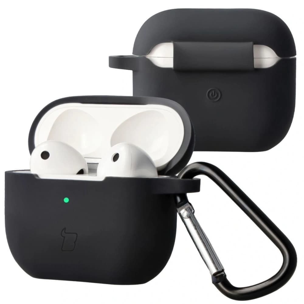 Bizon Case sluchátka silikonová Apple AirPods 3 černá - 1