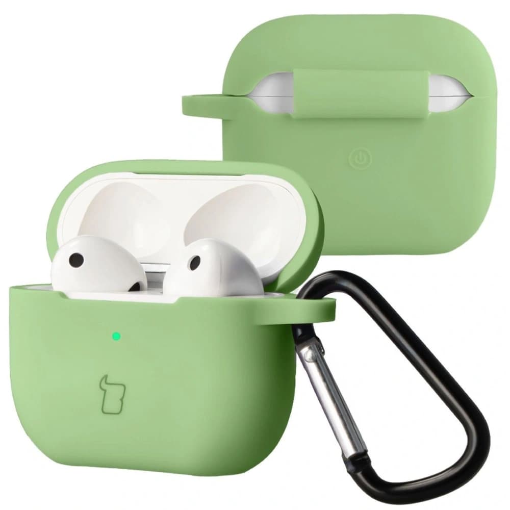 Bizon Case sluchátka silikon Apple AirPods 3 světle zelená - 1