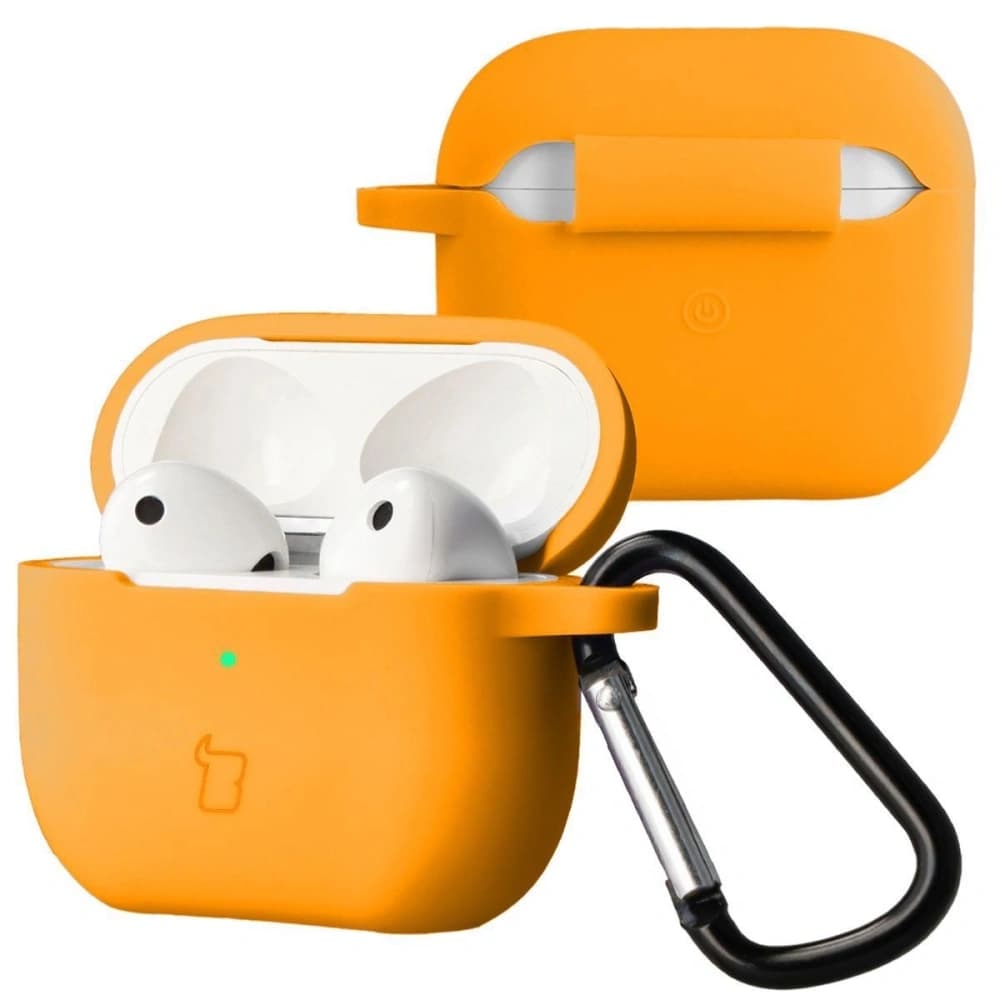 Bizon Case sluchátka silikonová Apple AirPods 3 mrkev - 1