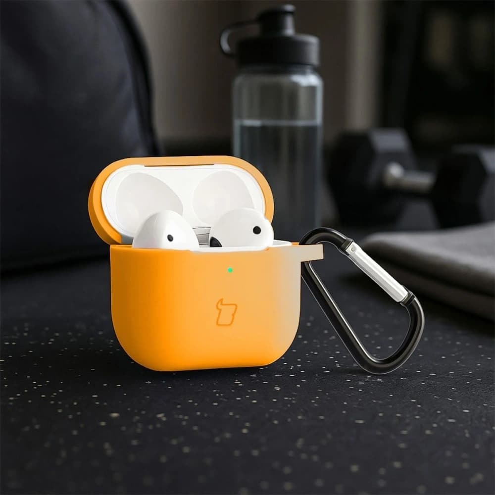 Bizon Case sluchátka silikonová Apple AirPods 3 mrkev - 4