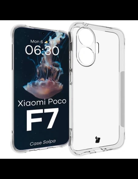 Bizon Case Salpa Xiaomi POCO F7 průhledný