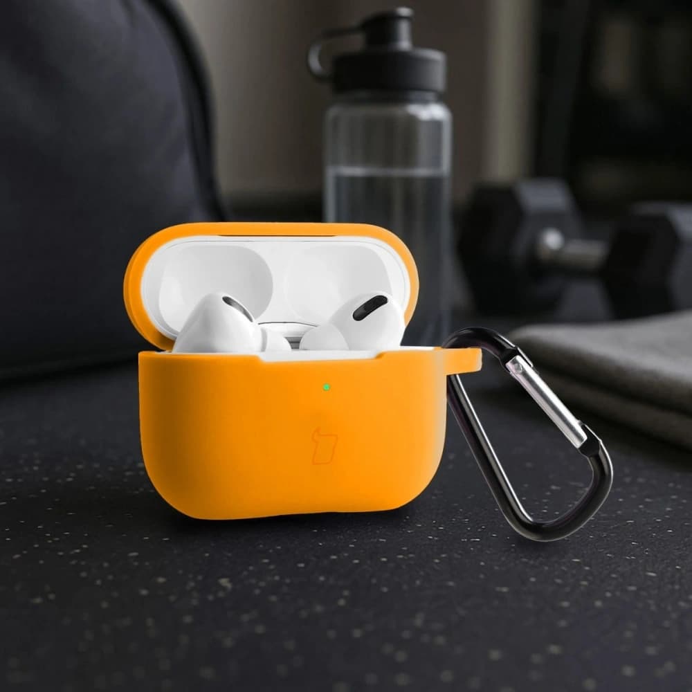 Căști Bizon Case Silicone Apple AirPods Pro 2 morcov - 4