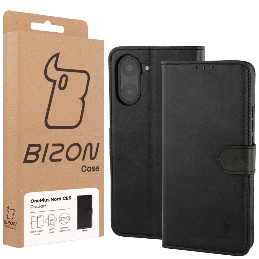 Bizon Case Pocket OnePlus Nord CE5 5G fekete - 6