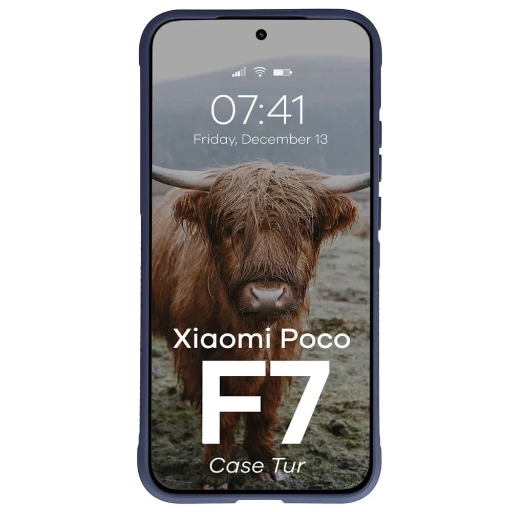 Bizon tok Tur Xiaomi POCO F7 sötétkék - 5