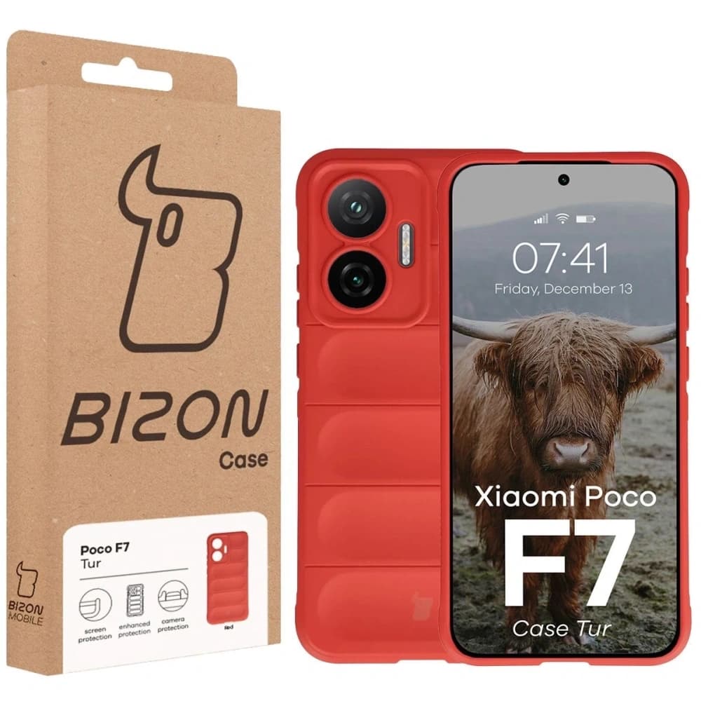 Bizon tok Tur Xiaomi POCO F7 piros - 8