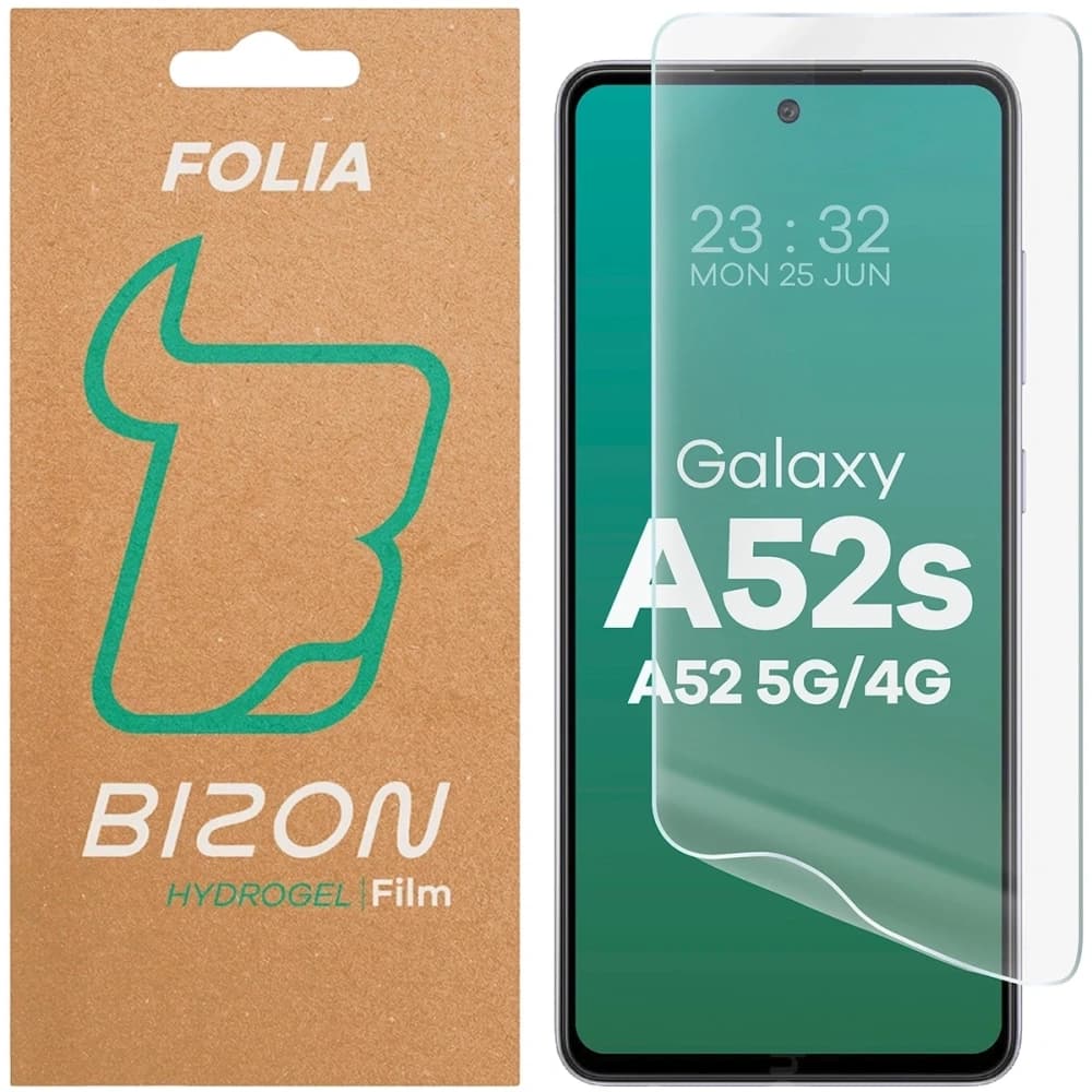 Bizon Glass Hydrogel Elülső Samsung Galaxy A52-hez