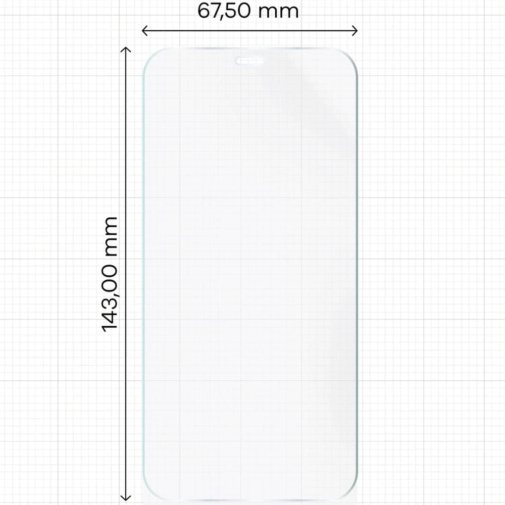 Bizon Glass Hydrogel Elülső Apple iPhone 12 / 12 Pro - 2