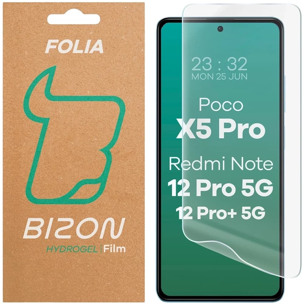 Bizon Glass Hydrogel Front Xiaomi POCO X5 Pro