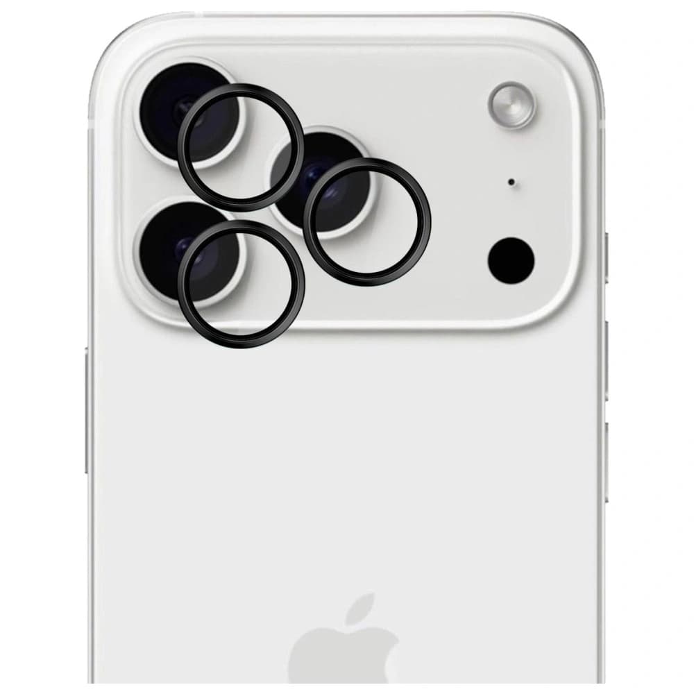 3MK HARDY Ochrana objektivu Pro Apple iPhone 17 Pro / 17 Pro Max černá - 6