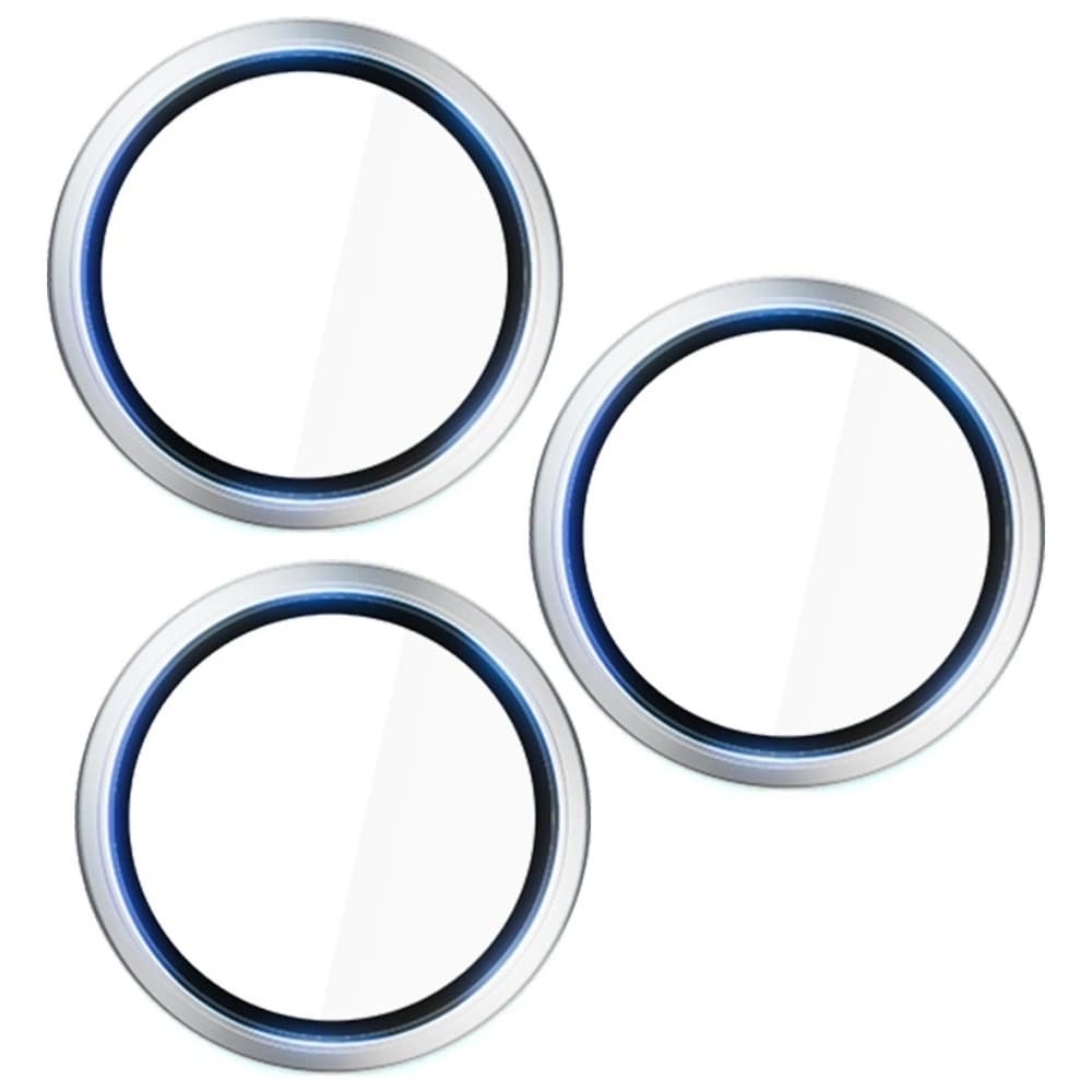 3MK HARDY Ochrana objektivu Pro Apple iPhone 17 Pro / 17 Pro Max stříbrná - 2