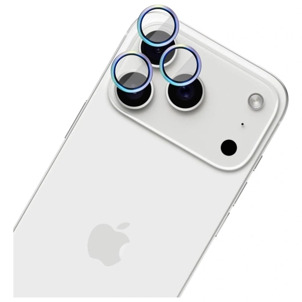 3MK HARDY Ochrana objektivu Pro Apple iPhone 17 Pro / 17 Pro Max duhová - 4