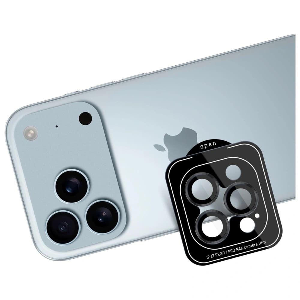 3MK Ochrana objektivu Pro Apple iPhone 17 Pro / 17 Pro Max černá - 5