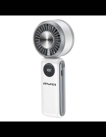 AWEI F39 Fast Ice Mini Pocket Fan white