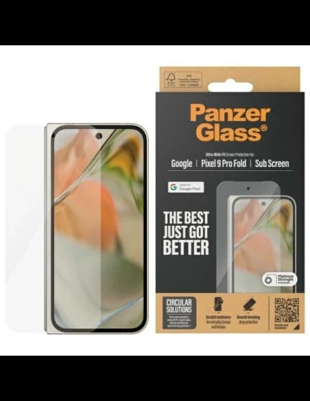 PanzerGlass Screen Protector Ultra-Wide Fit Google Pixel 9 Pro Fold