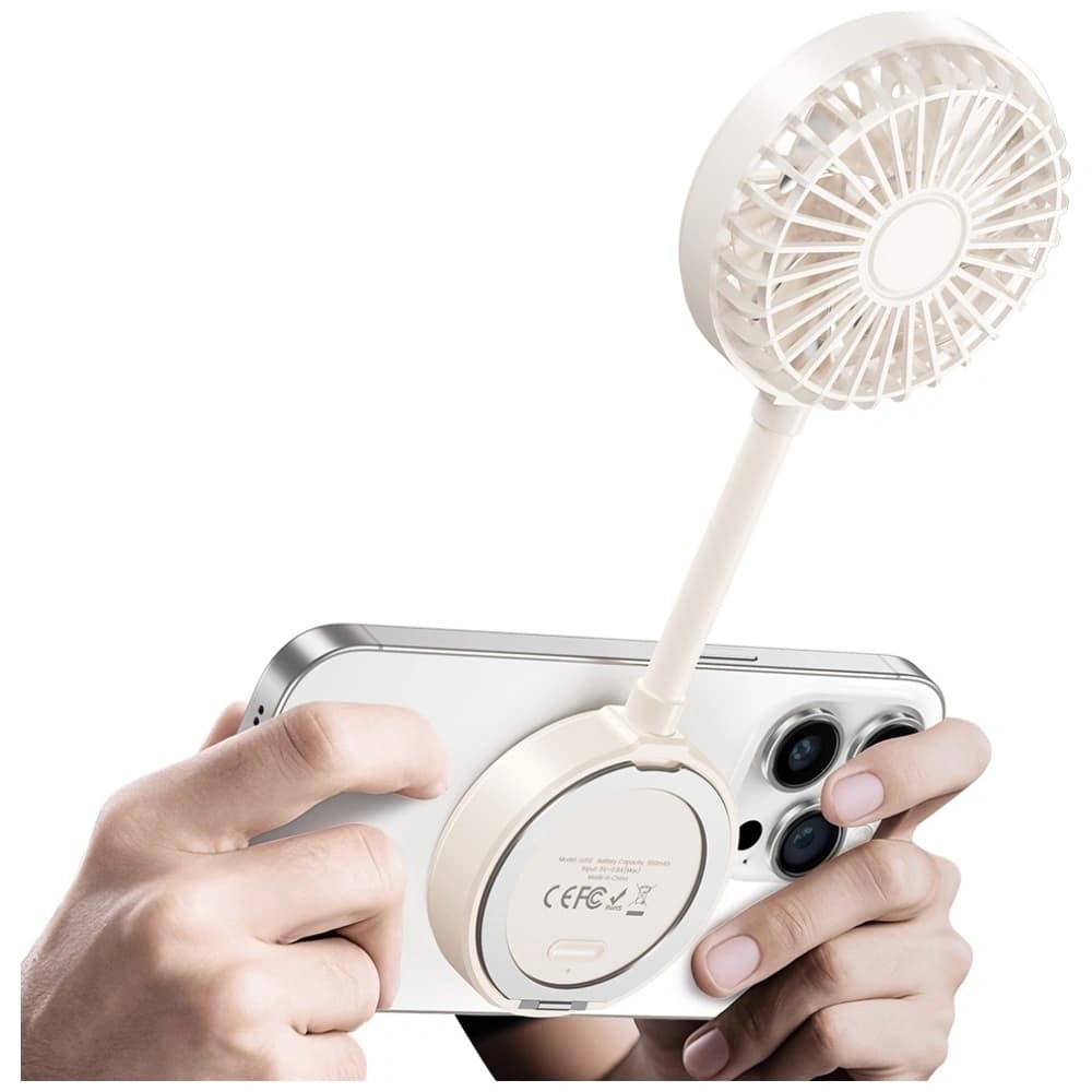 USAMS LiFE Mini Pocket Fan LU02 white - 13
