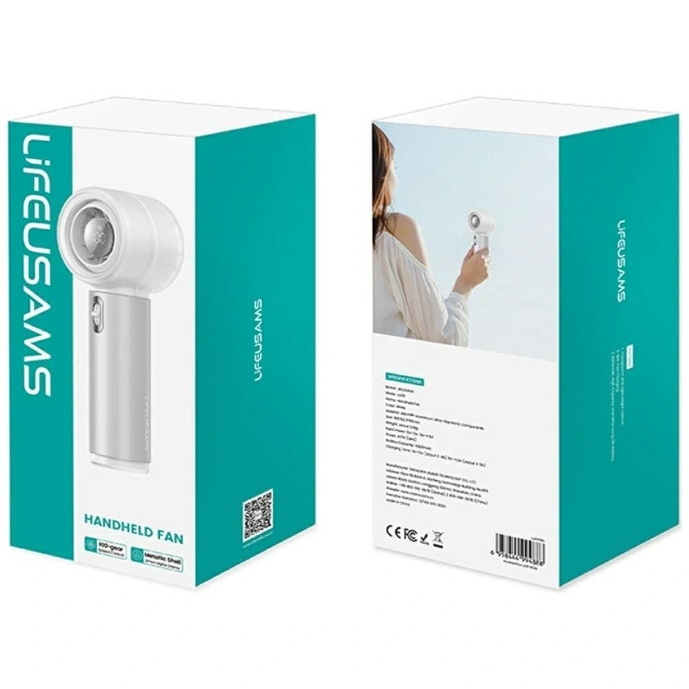 USAMS LiFE Mini Pocket Fan LU03 bílý - 13