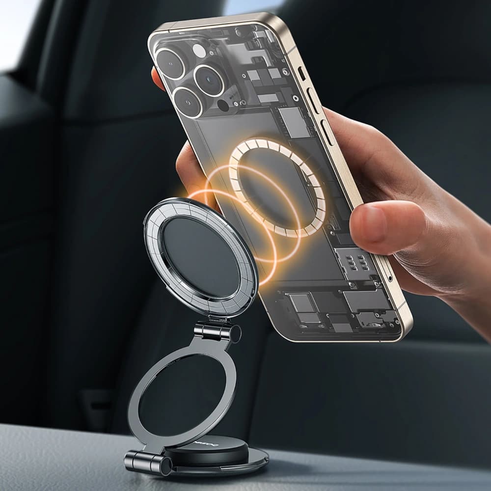 Baseus BS-CW06 MagPro II Auto Halterung für das Armaturenbrett schwarz - 12