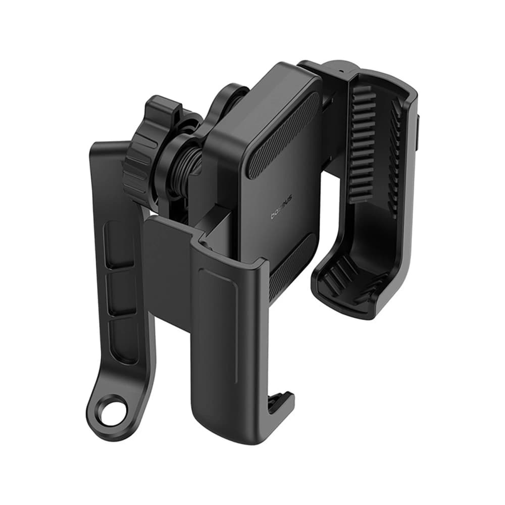 Baseus GoTrip motoros telefon tartó tükörre, fekete, ütéscsillapítással - 5