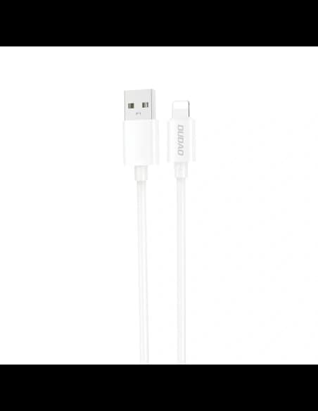 Dudao L4SL USB-A / Lightning 2A 1m fehér kábel