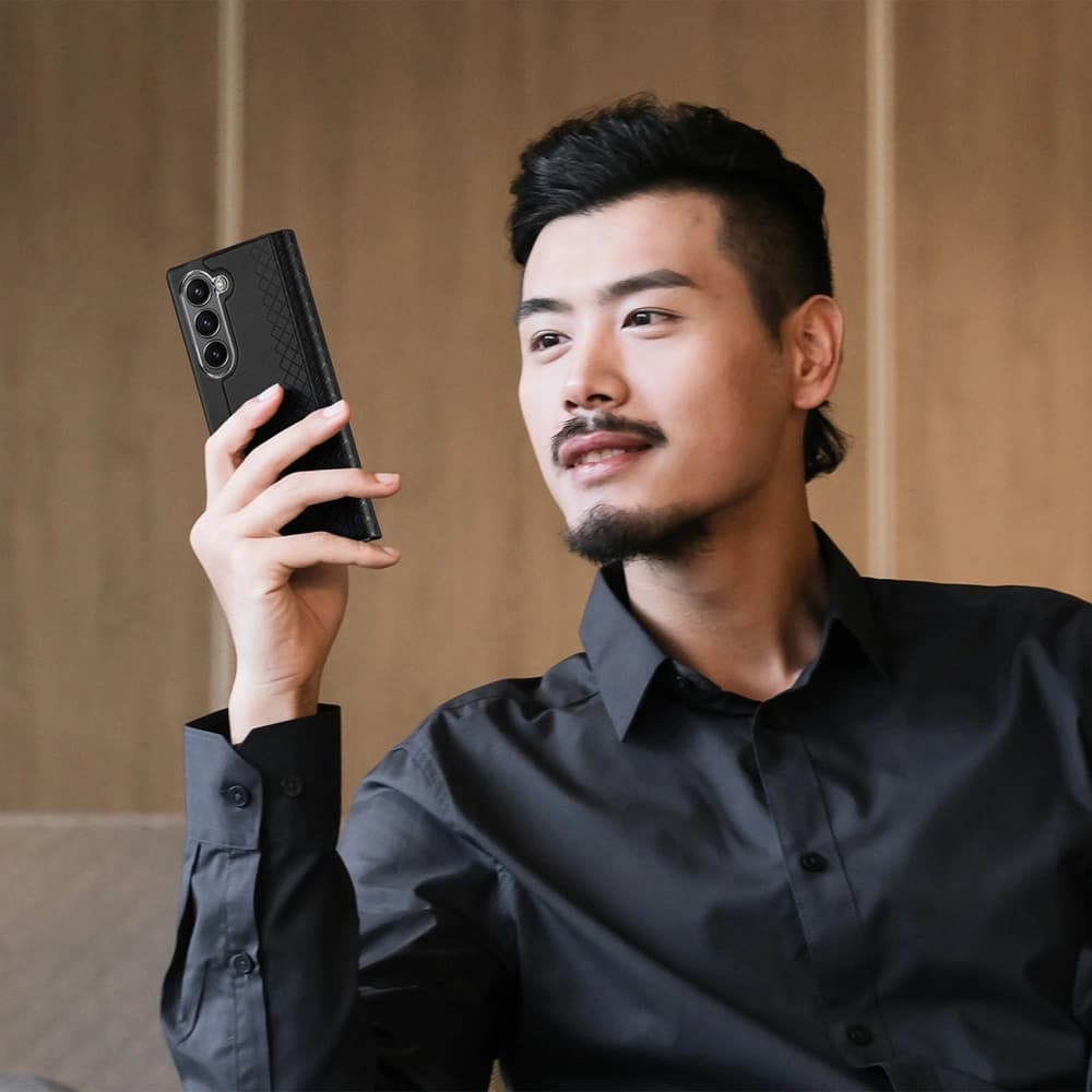 Dux Ducis Brill tok Samsung Galaxy Z Fold 6 fekete - 5