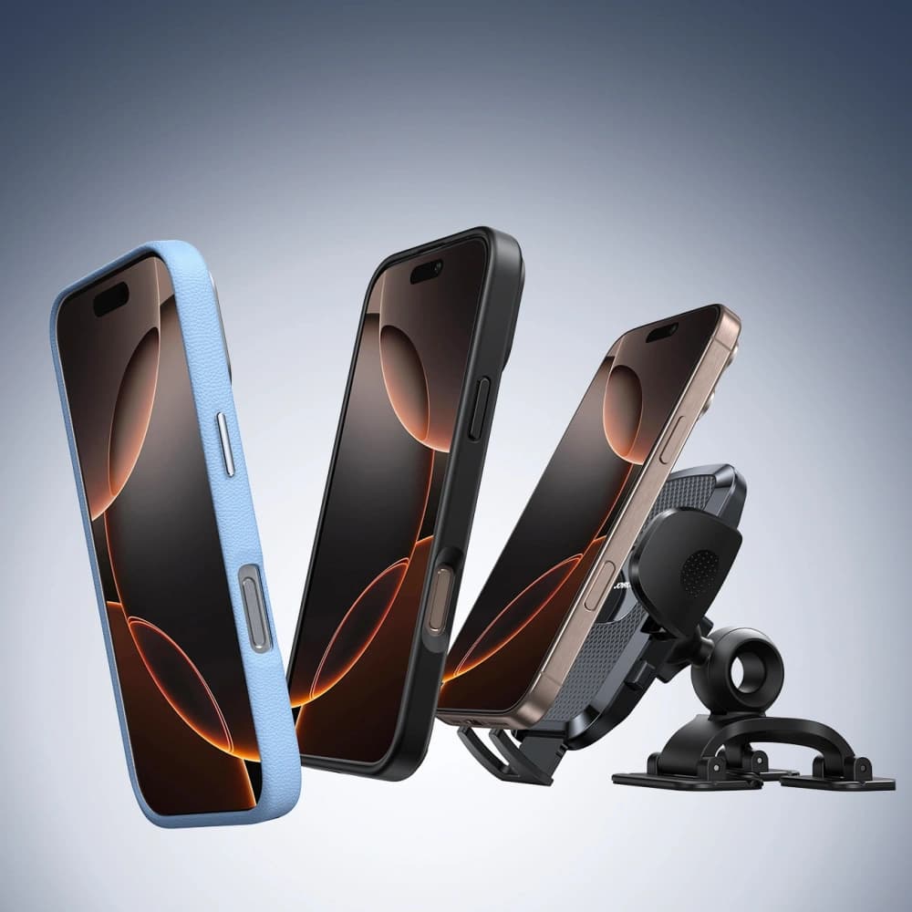 Joyroom JR-ZS259 Kfz-Halterung für das Armaturenbrett, schwarz, mit Klemme - 7