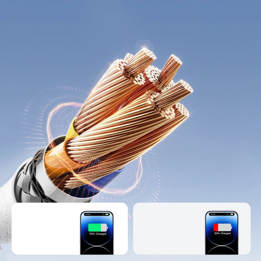 Kabel Joyroom S-A28 Flash Series USB-C / Lightning 30W 1m weiß - 3