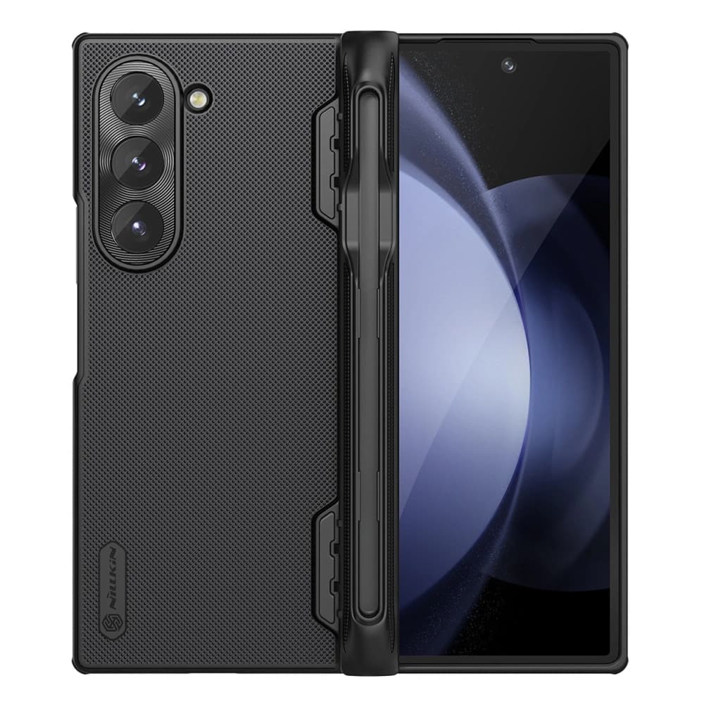 Nillkin Super Frosted Shield Fold tok stylusszal a Samsung Galaxy Z Fold 6 5G-hez fekete