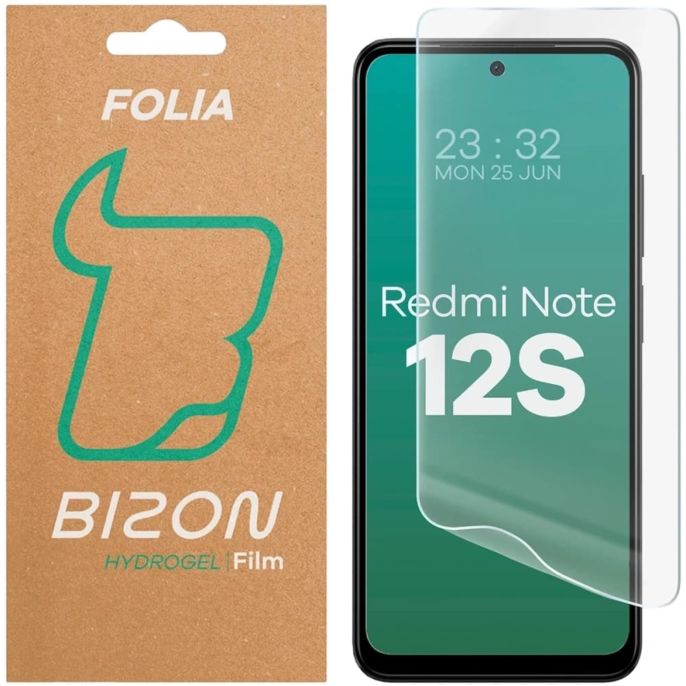 Hydrogel-Folie für den Bildschirm Bizon Glass Hydrogel Front für Xiaomi Redmi Note 12S