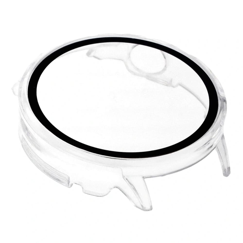 Bizon Case+Glass Watch Case with Glass for OnePlus Watch 3 43mm Transparent - 7