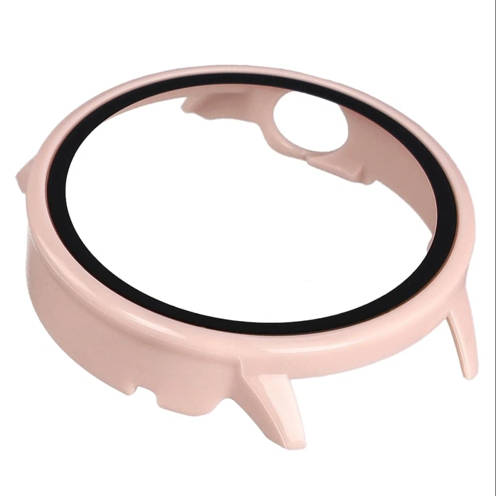 Bizon Case+Glass Watch Case with Glass for OnePlus Watch 3 43mm Pink - 7