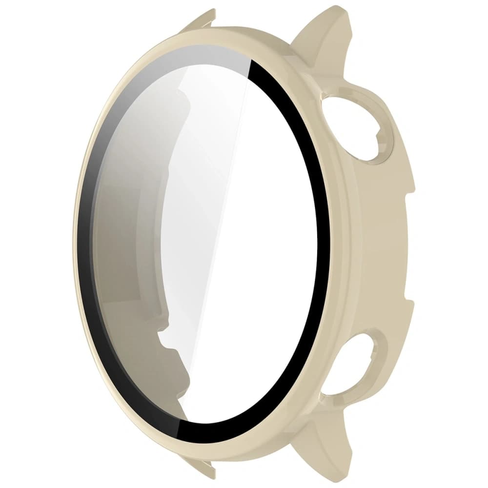 Bizon Case+Glass Watch Case with Glass for OnePlus Watch 3 43mm beige - 3