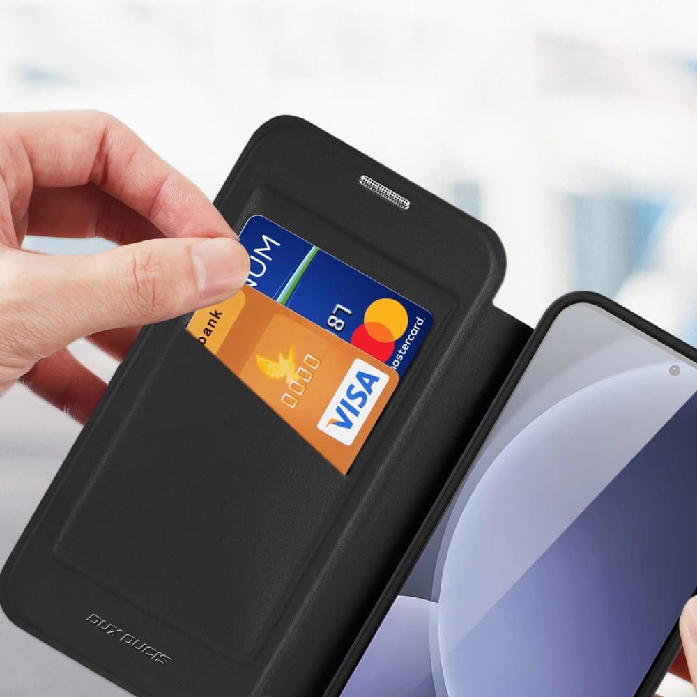 Dux Ducis Skin X Pro MagSafe Flip Case for Samsung Galaxy S25+ Plus Black - 10