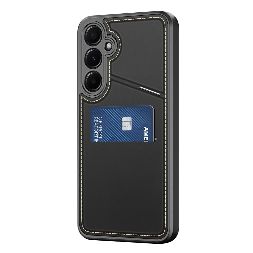 Etui Dux Ducis Rafi II na Samsung Galaxy S25+ Plus s podstavcem černé - 2