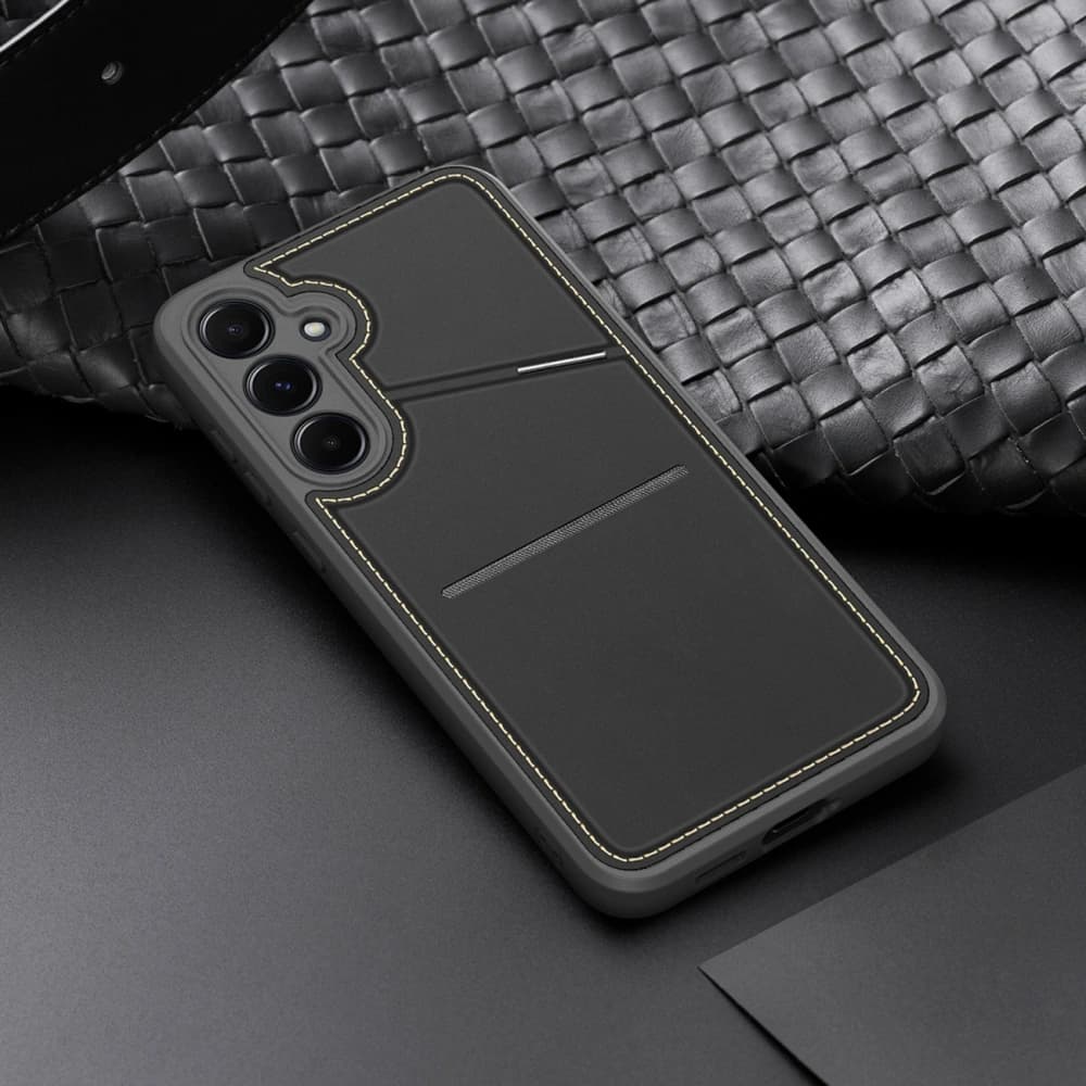 Etui Dux Ducis Rafi II na Samsung Galaxy S25+ Plus s podstavcem černé - 13