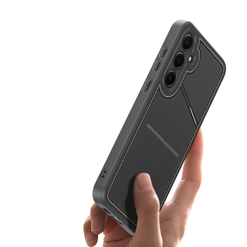 Etui Dux Ducis Rafi II na Samsung Galaxy S25+ Plus s podstavcem černé - 7