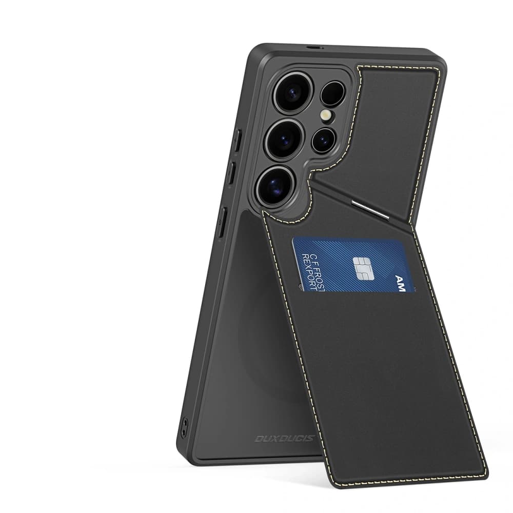 Dux Ducis Rafi II Hülle für Samsung Galaxy S25 Ultra mit Ständer schwarz - 2