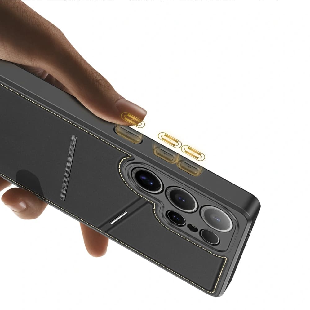Dux Ducis Rafi II Hülle für Samsung Galaxy S25 Ultra mit Ständer schwarz - 15